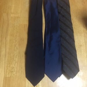 Jack Spade Ties - three of them